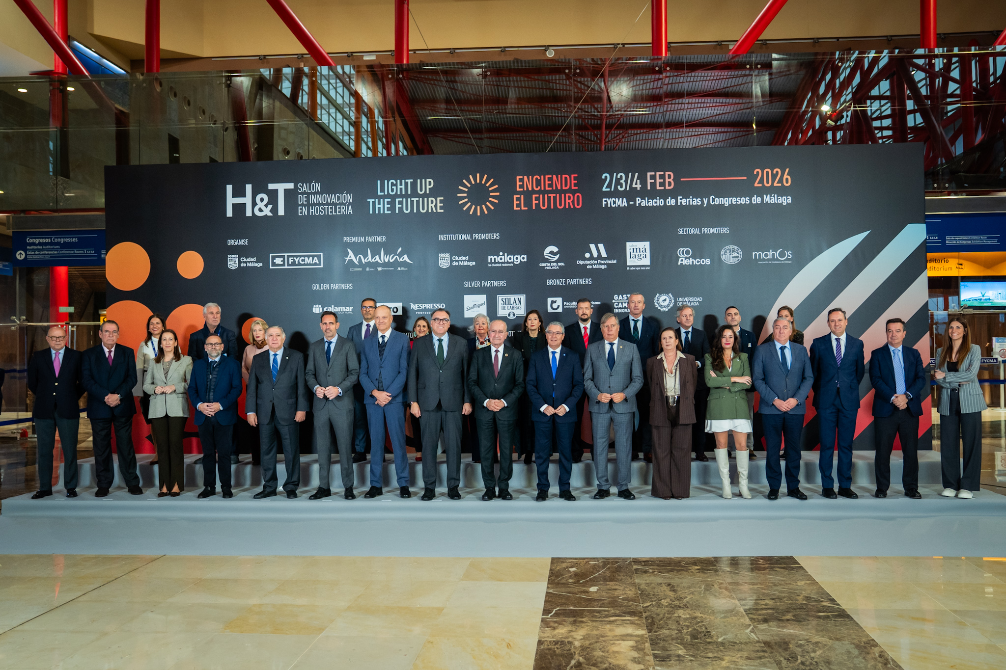 Acto de inauguración de H&T