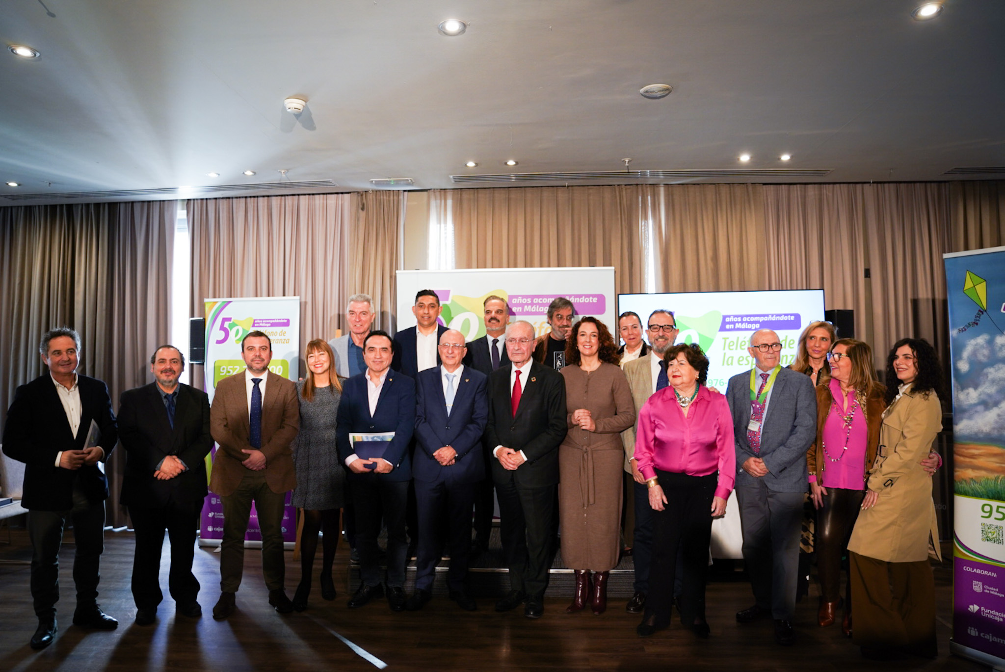 Presentación de actividades por el 50.º aniversario del Teléfono de la Esperanza