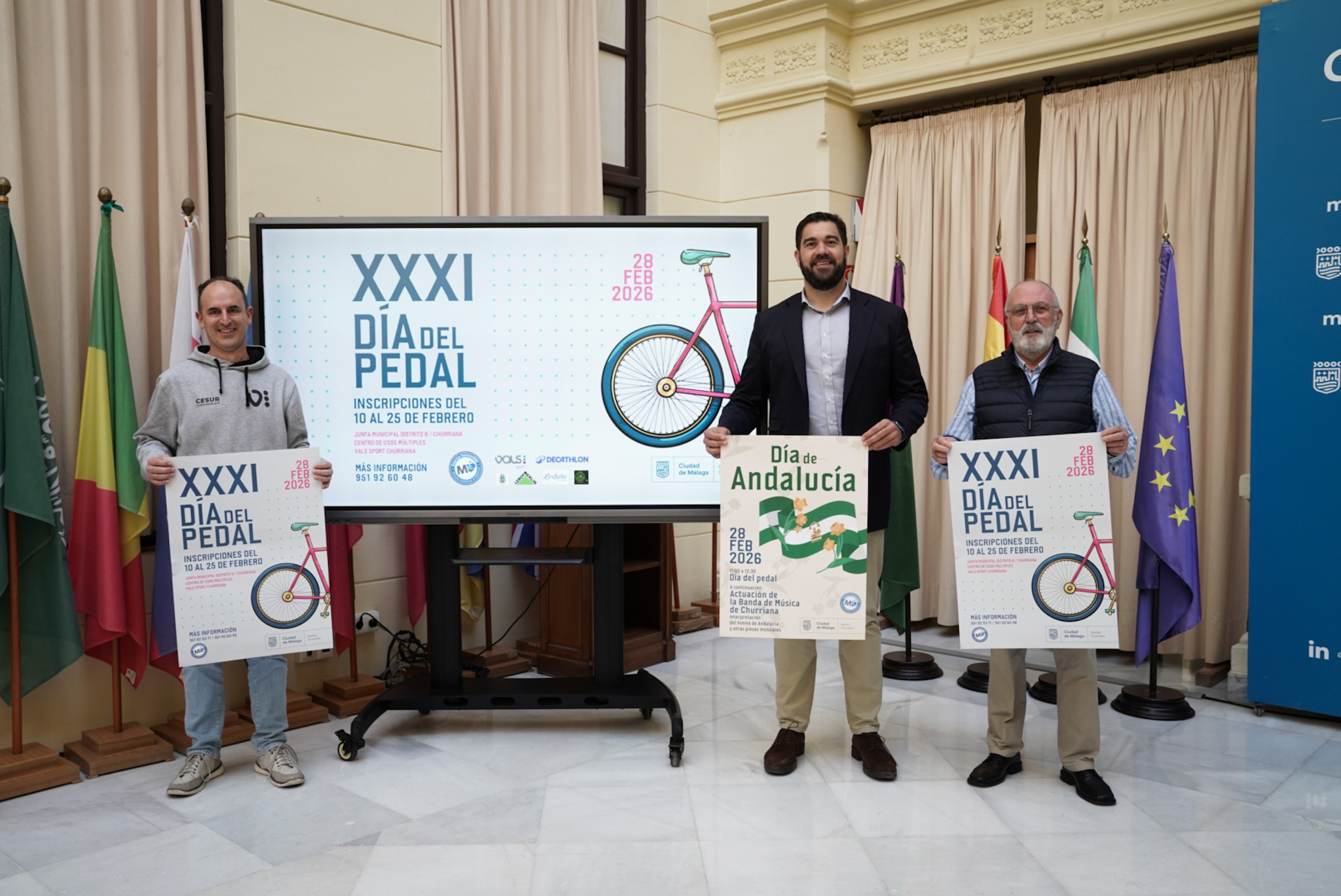 Churriana programa la XXXI edición del Día del Pedal y actuaciones musicales para celebrar el ...