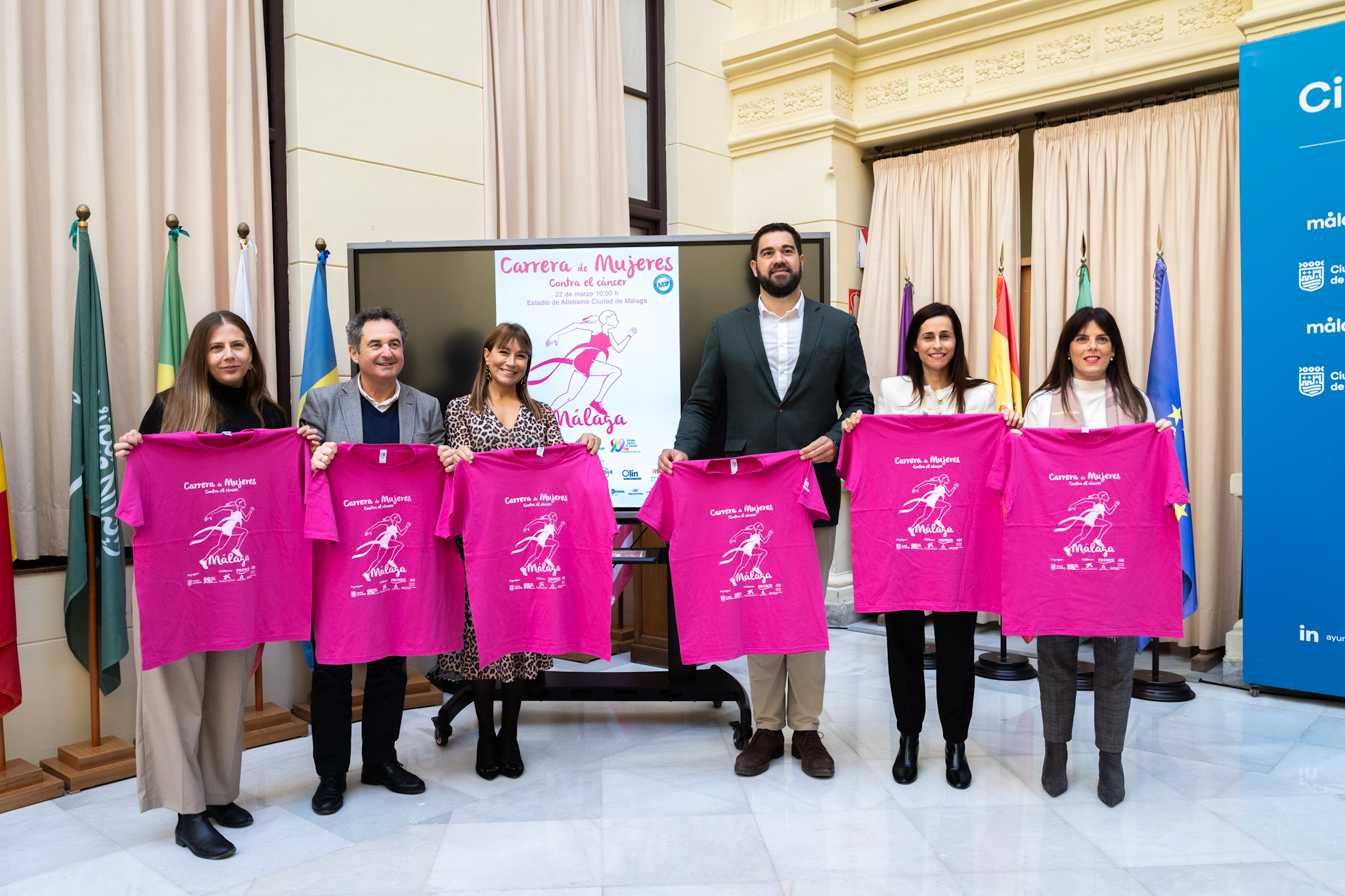 La XII Carrera Mujeres contra el Cáncer ‘Ciudad de Málaga’ se celebrará el 22 de marzo con la ...