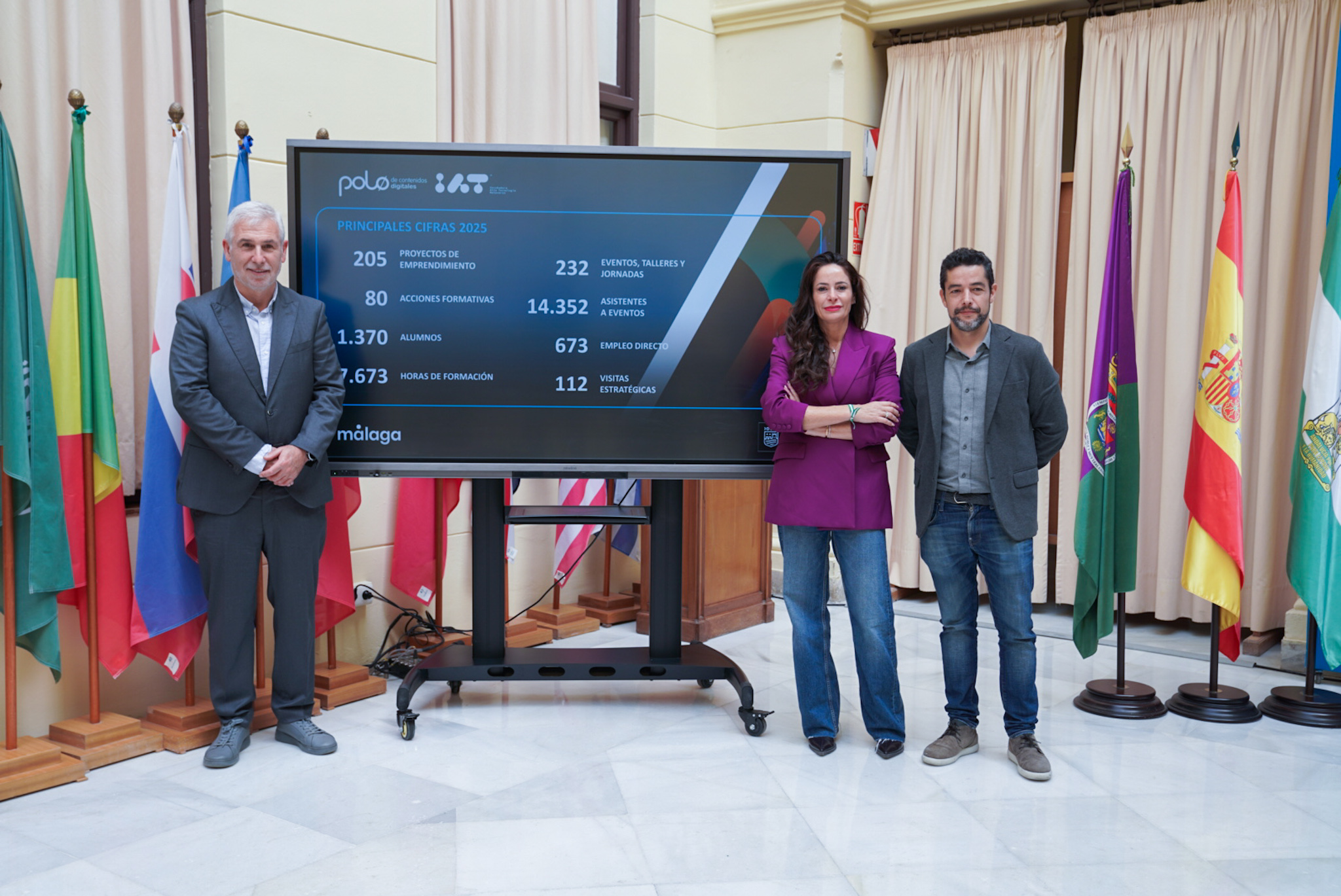 El Polo Nacional de Contenidos Digitales impulsa 205 proyectos de emprendimiento en 2025, un ...