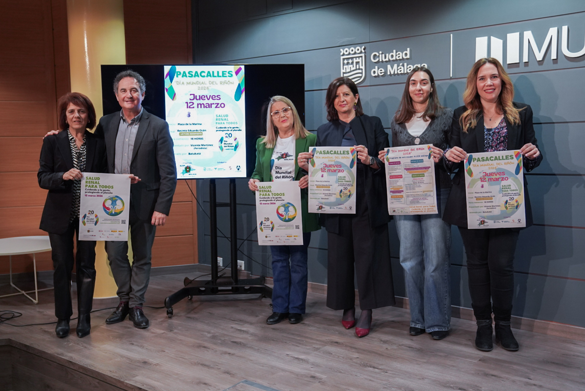 Actividades de Alcer Málaga por el Día Mundial del Riñón