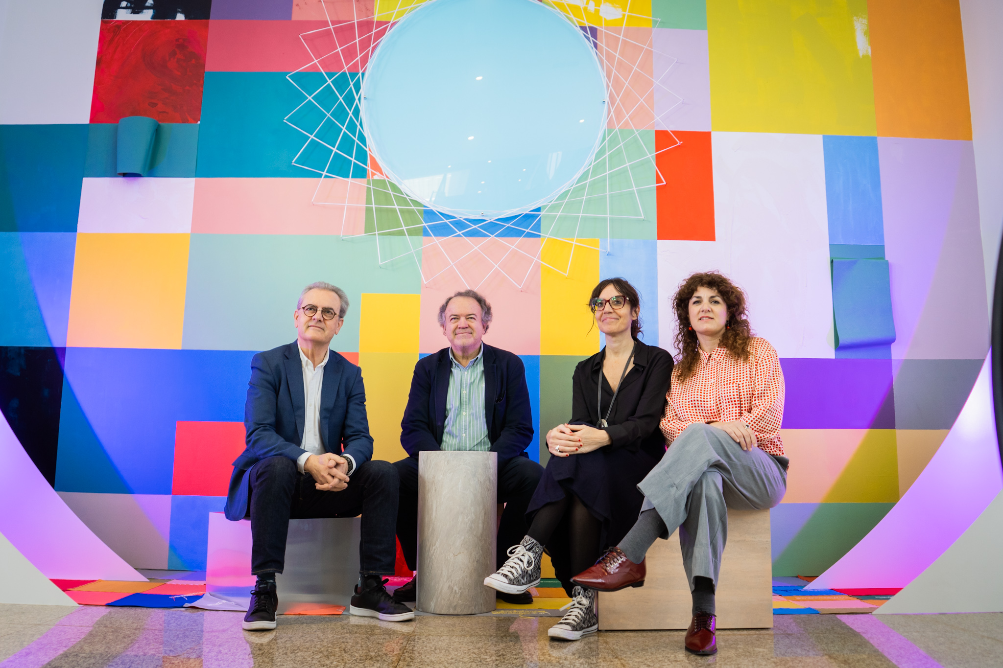 La artista Cristina Céspedes interviene MEET Colección Museo Ruso para Málaga de Festival 2026