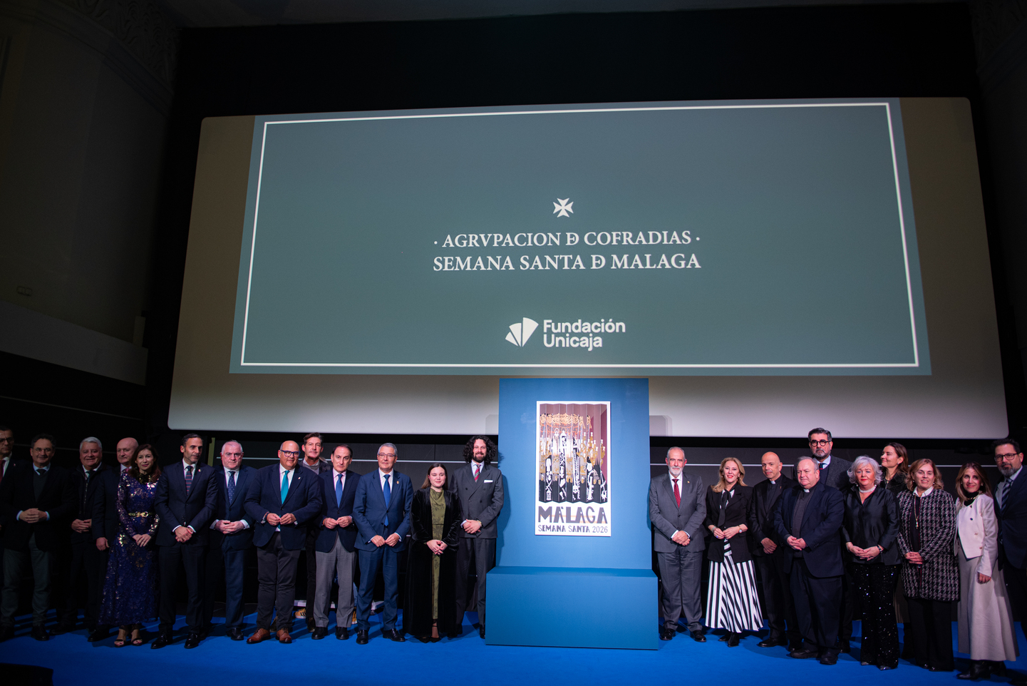Presentación del cartel oficial de la Semana Santa de Málaga 2026