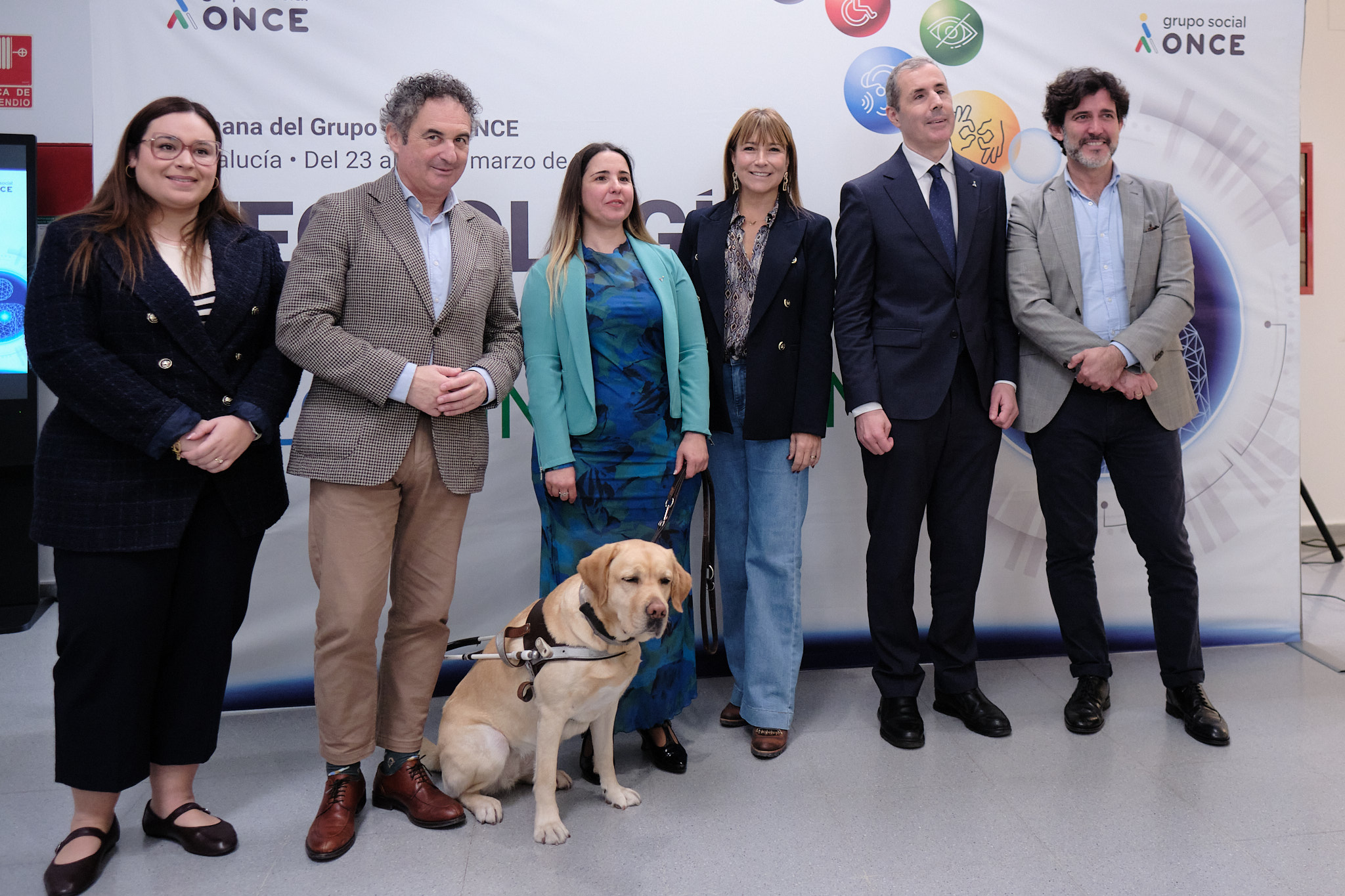 Celebración de la Semana del Grupo Social ONCE en Málaga