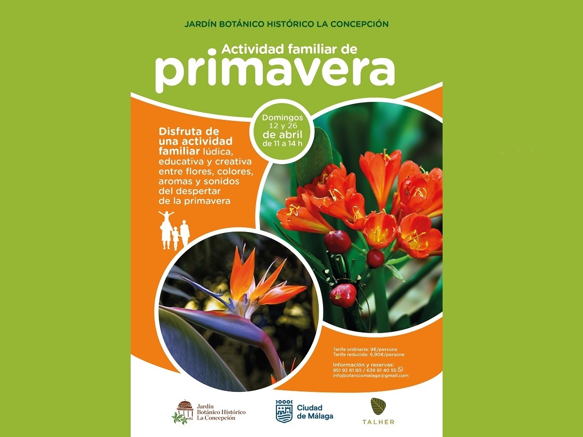 Actividades familiares de primavera en La Concepción