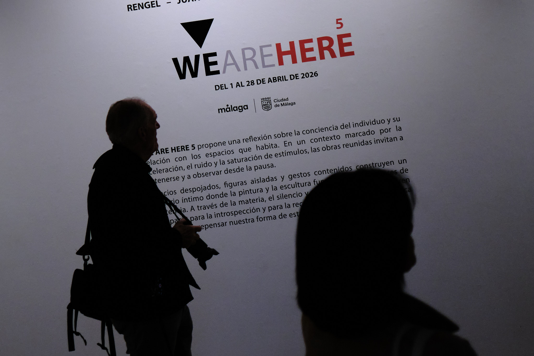 El Ayuntamiento presenta la quinta edición de la muestra ‘We are here 5’ compuesta por obras de
artistas malagueños y de proximidad