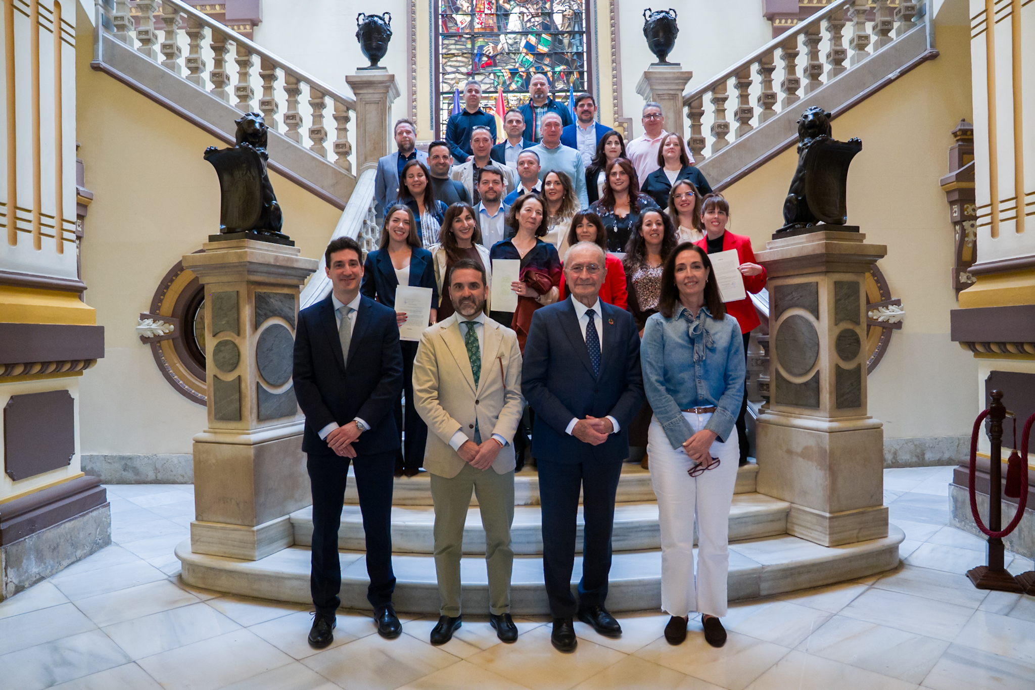 Toma de posesión de funcionarios Ayuntamiento de Málaga