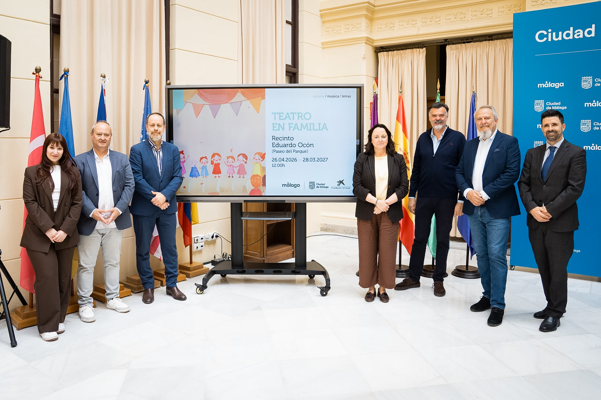 La novena edición de ‘Teatro en Familia’ comienza el 26 de abril con actuaciones para todos los públicos en el recinto ‘Eduardo Ocón’ (Abre en ventana nueva)