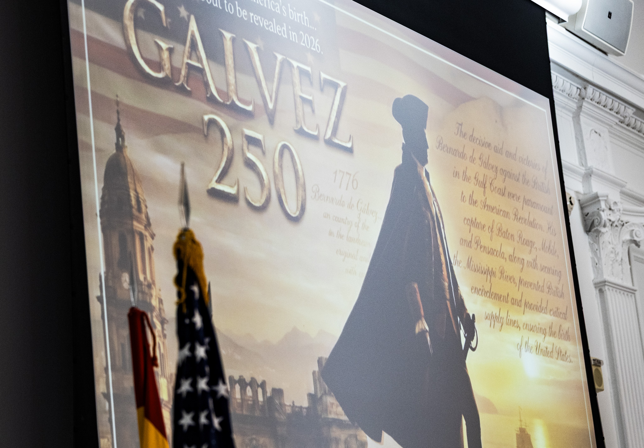 Málaga participa en Washington en los actos institucionales de homenaje a Bernardo de Gálvez