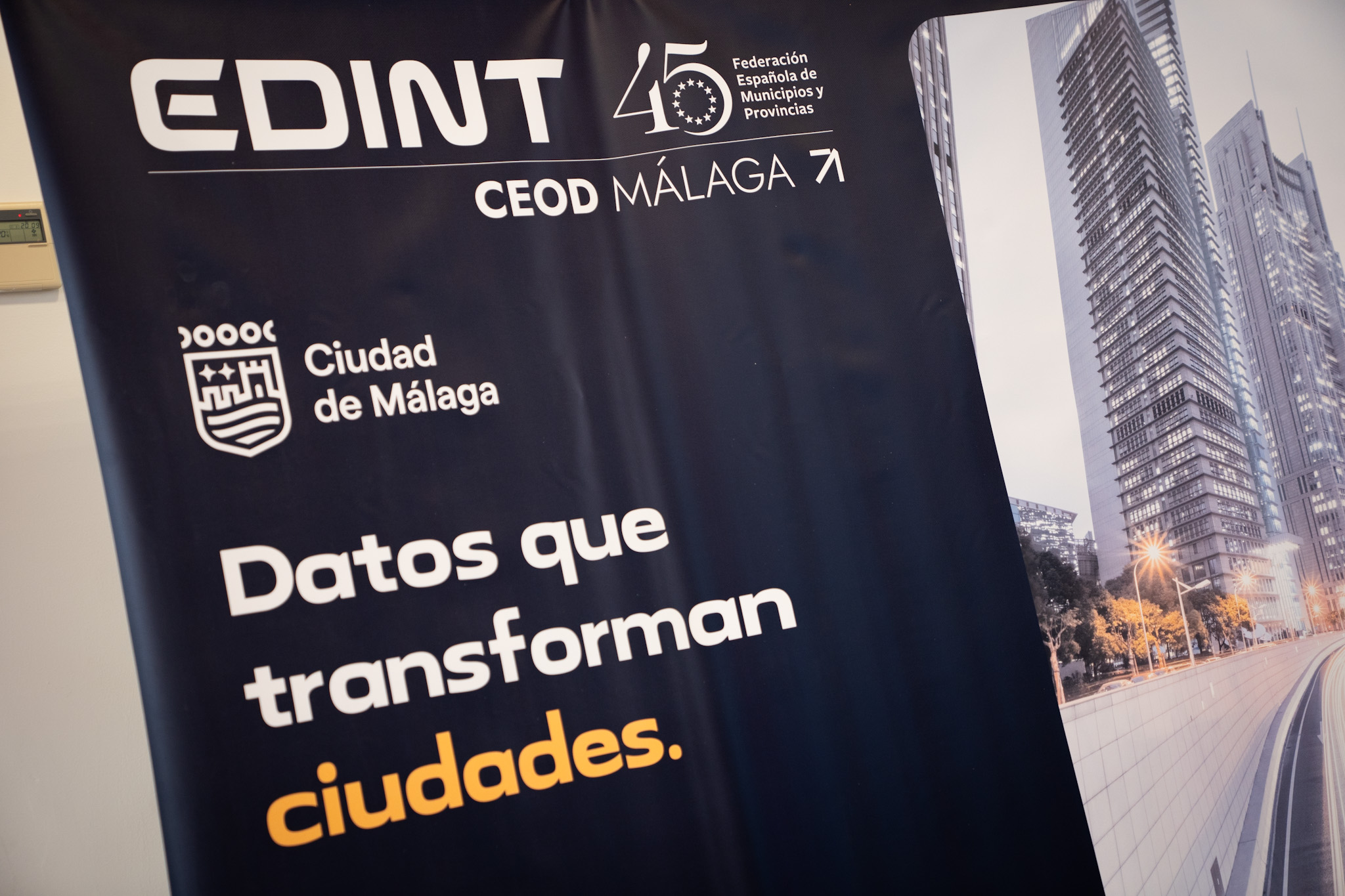 El Centro de Excelencia y Oficina del Dato de Málaga aportará 50 conjuntos de datos urbanos a ...