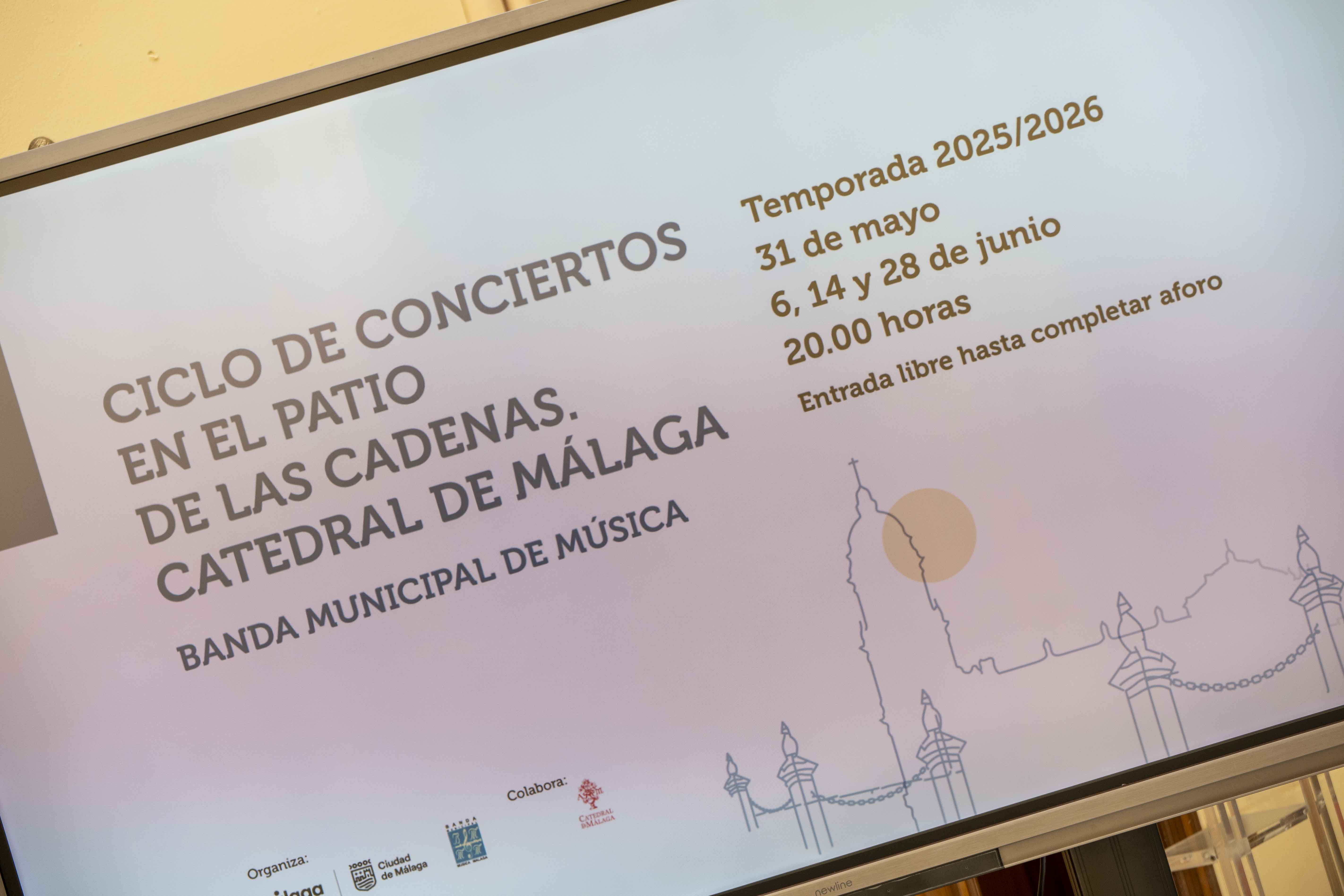 La Banda Municipal de Música ofrecerá un ciclo de conciertos en el Patio de las Cadenas de la Catedral (Abre en ventana nueva)