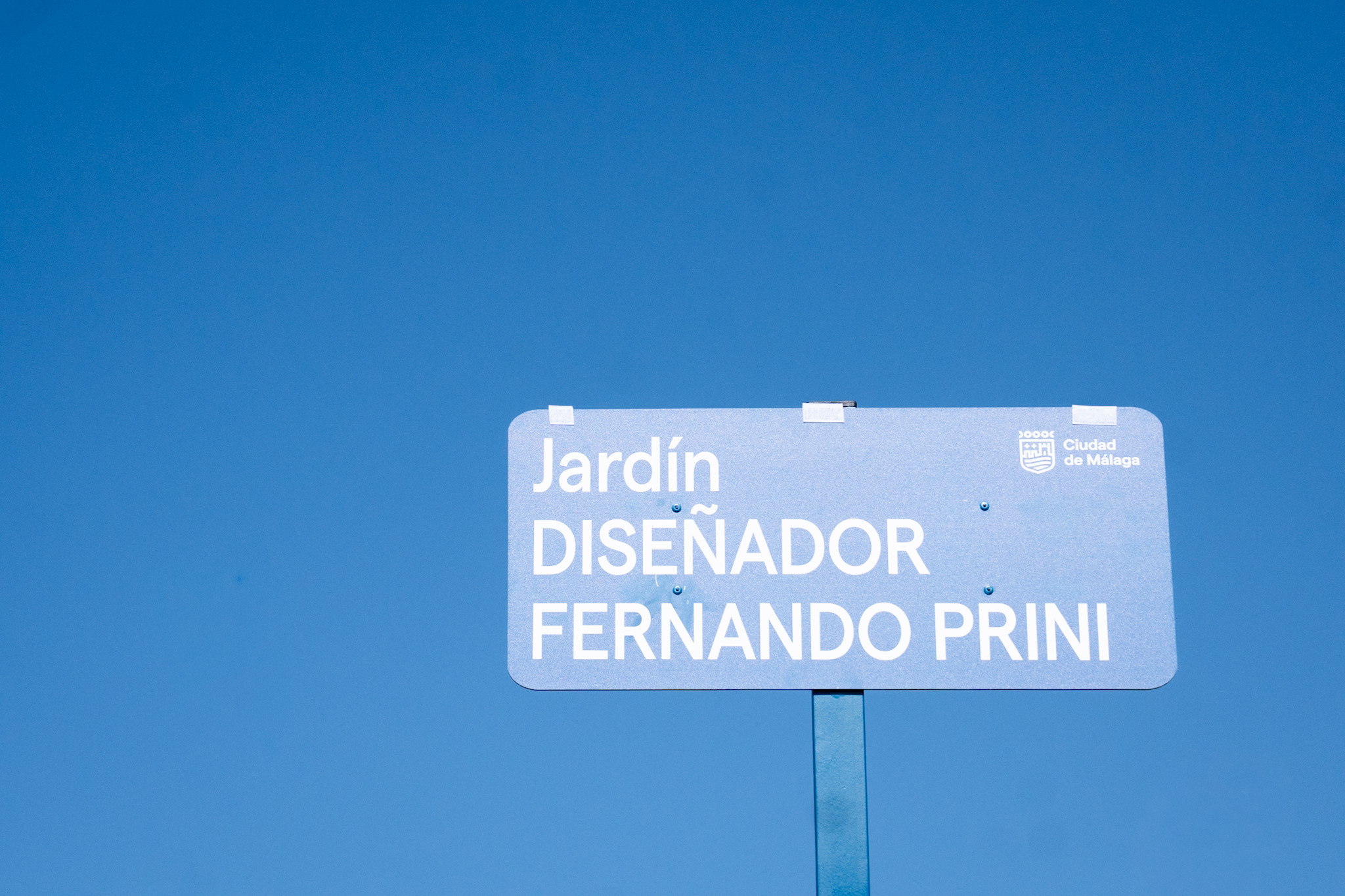 El distrito Churriana cuenta desde hoy con un jardín dedicado a Fernando Prini Betés
