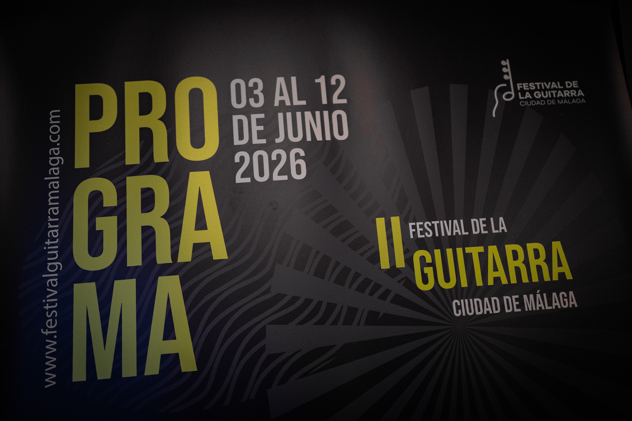 Presentación del II Festival Internacional de la Guitarra 