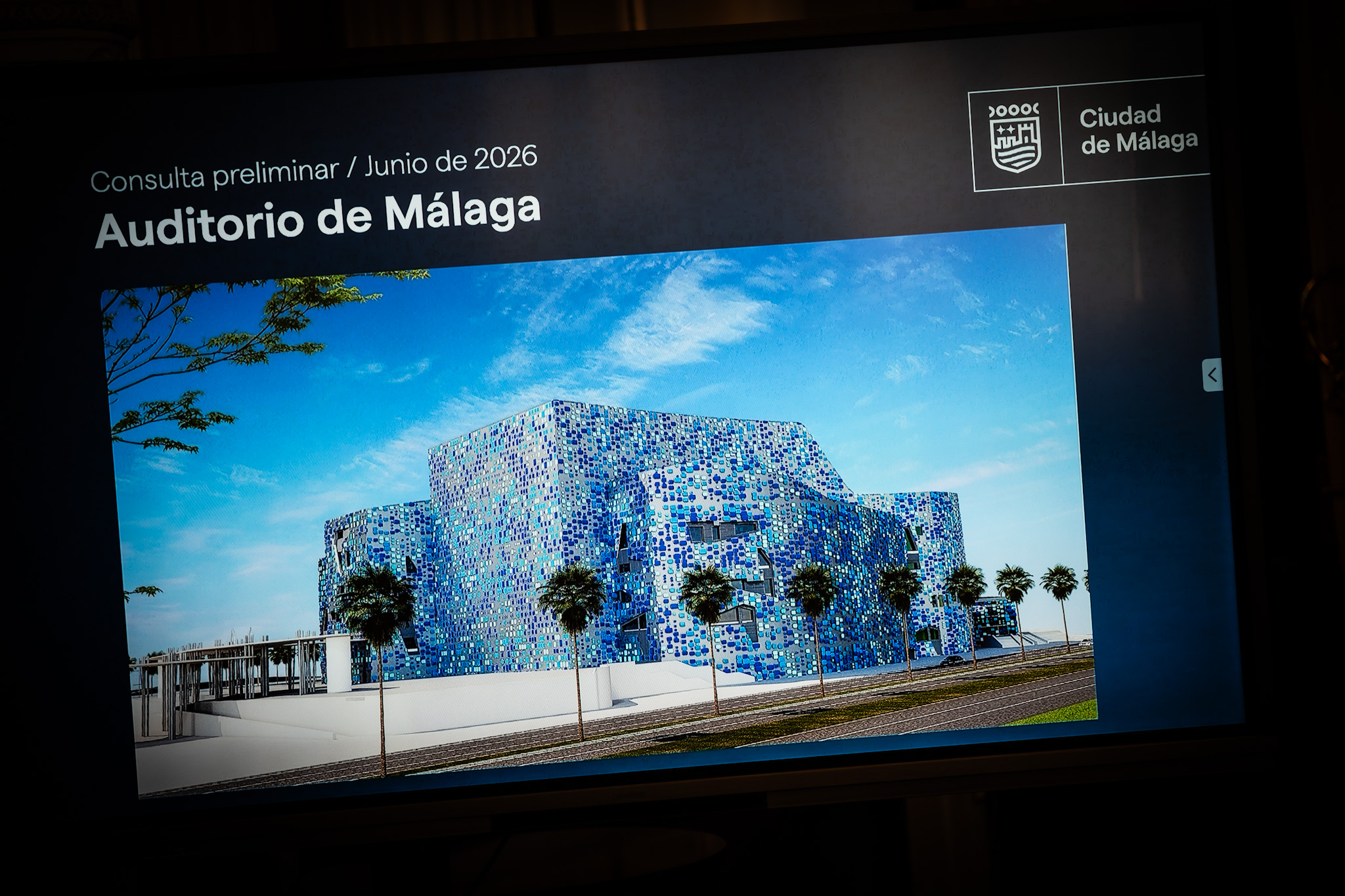 El Ayuntamiento inicia el trámite para licitar el proyecto del Auditorio de la Música de Málaga