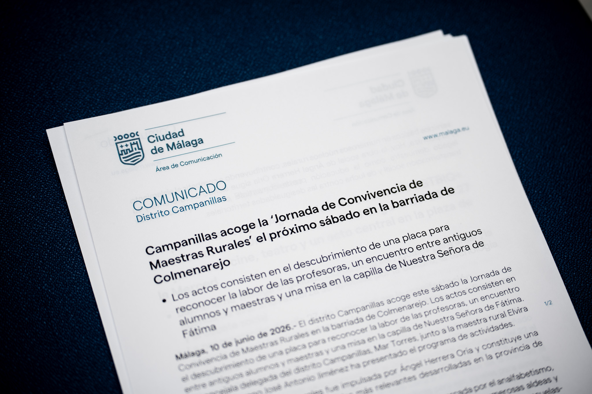 Campanillas acoge la ‘Jornada de Convivencia de Maestras Rurales’ el próximo sábado en la ...