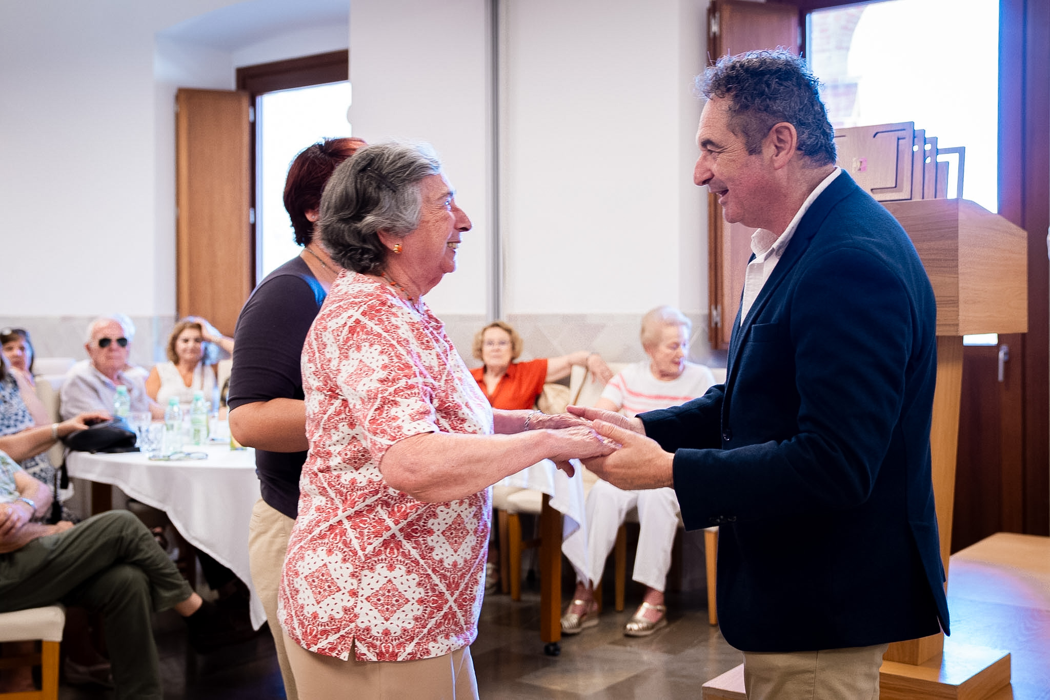 Acto de clausura de los talleres de memoria y estimulación cognitiva
