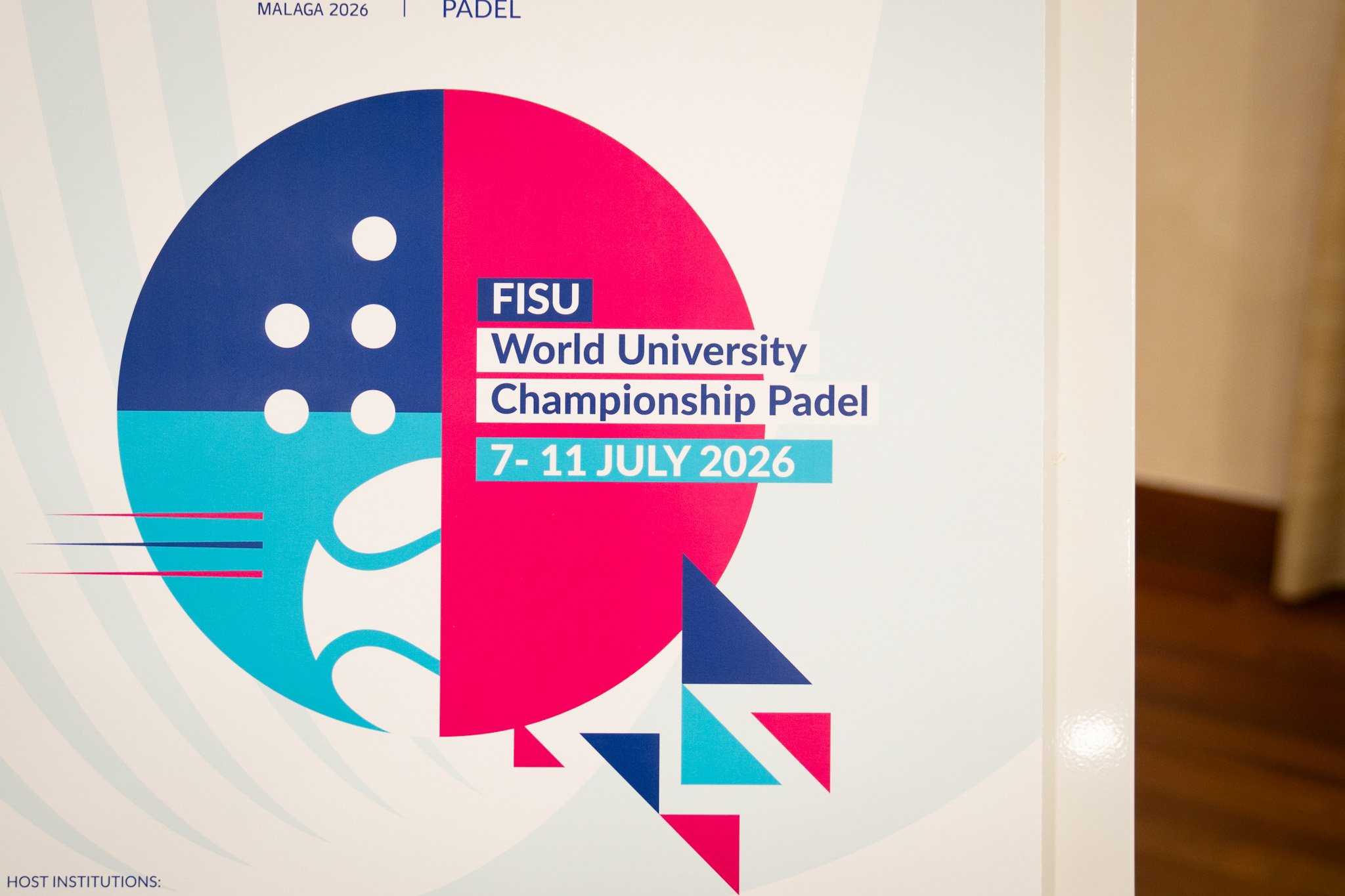 Presentación del ‘FISU World University Championship Padel Málaga 2026’