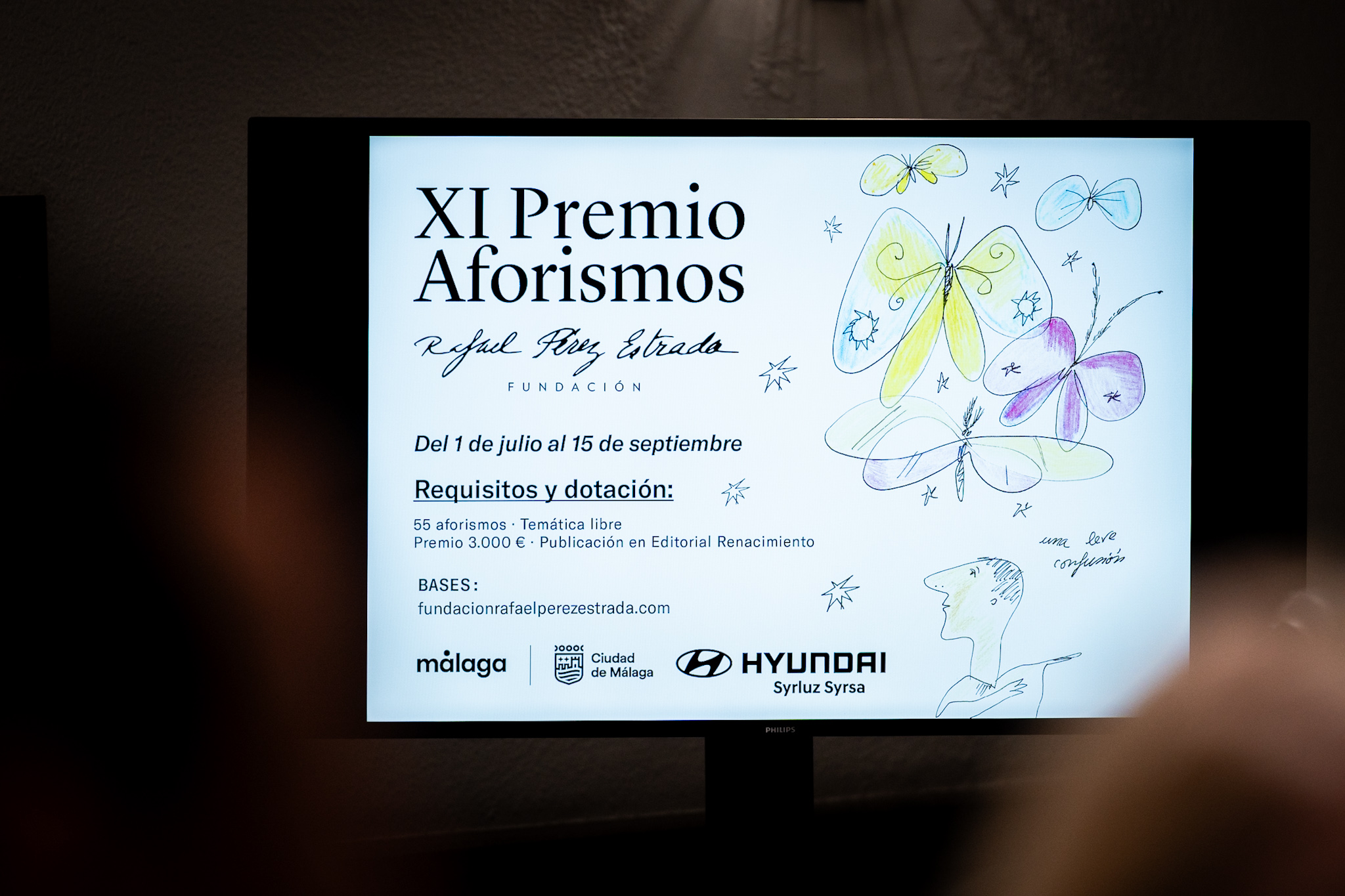 Hyundai Málaga se incorpora como colaborador y promotor del Premio de Aforismos Rafael Pérez Estrada