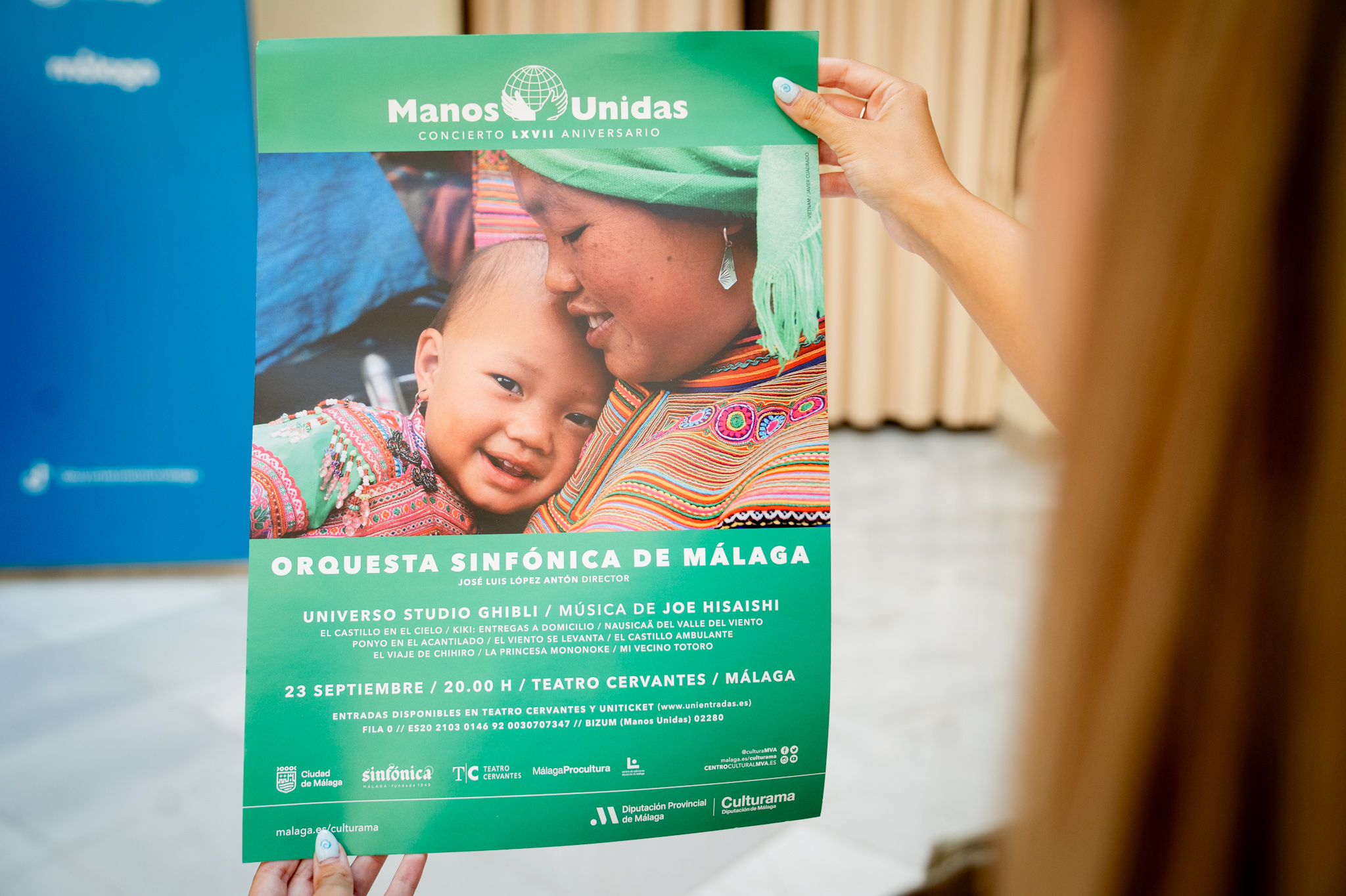 El Concierto Anual de Manos Unidas dedica su programa a la música de Joe Hisaishi