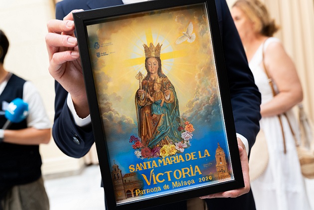 Presentación cartel de la procesión de Santa María de la Victoria 2026