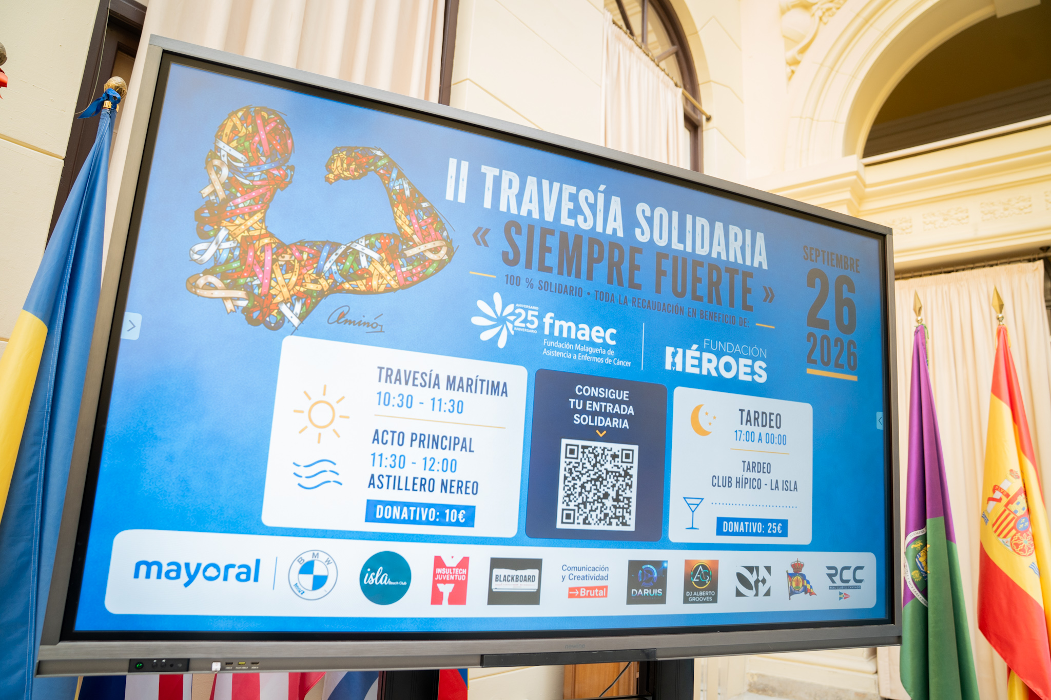 Presentación de la II Travesía Solidaria ‘Siempre Fuerte’