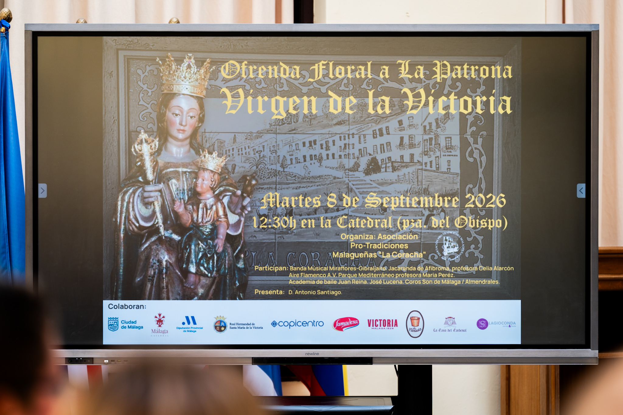 Actos por el día de la Virgen de la Victoria organizados por la Asociación Pro Tradiciones ...