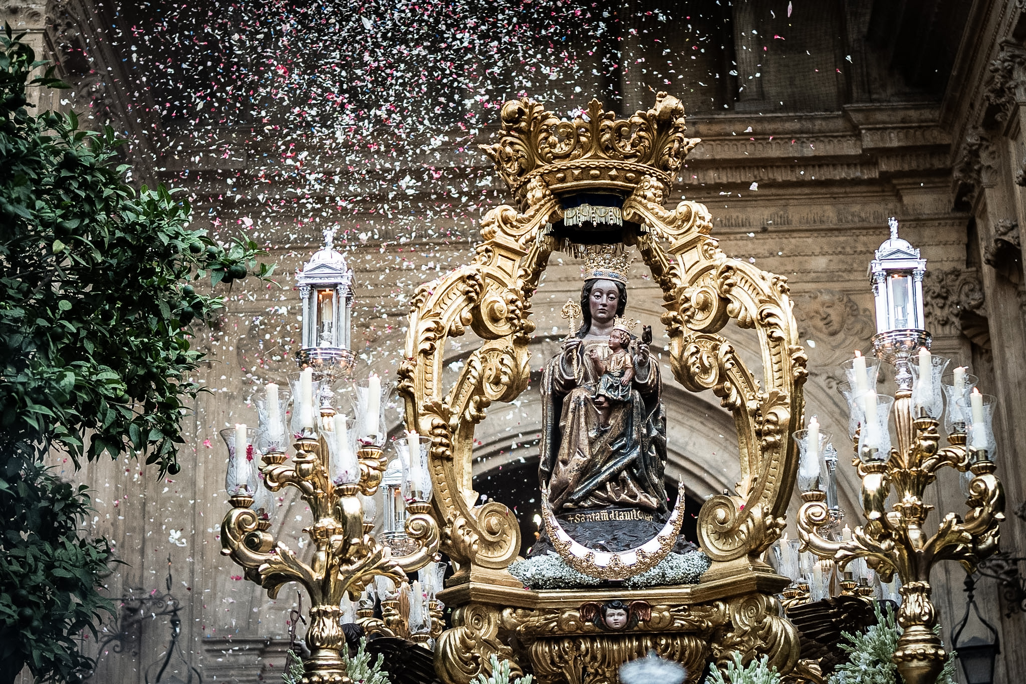 Procesión de la Virgen de la Victoria