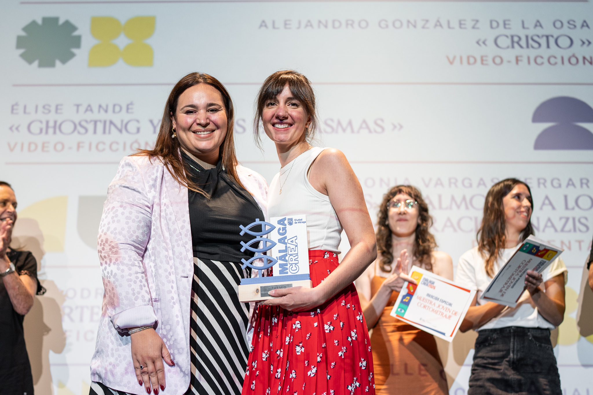 La obra ‘Ghosting y otros fantasmas’ de Élise Tandé se alza con el primer premio de la Muestra Joven
de Cortometrajes ‘MálagaCrea’ 2026