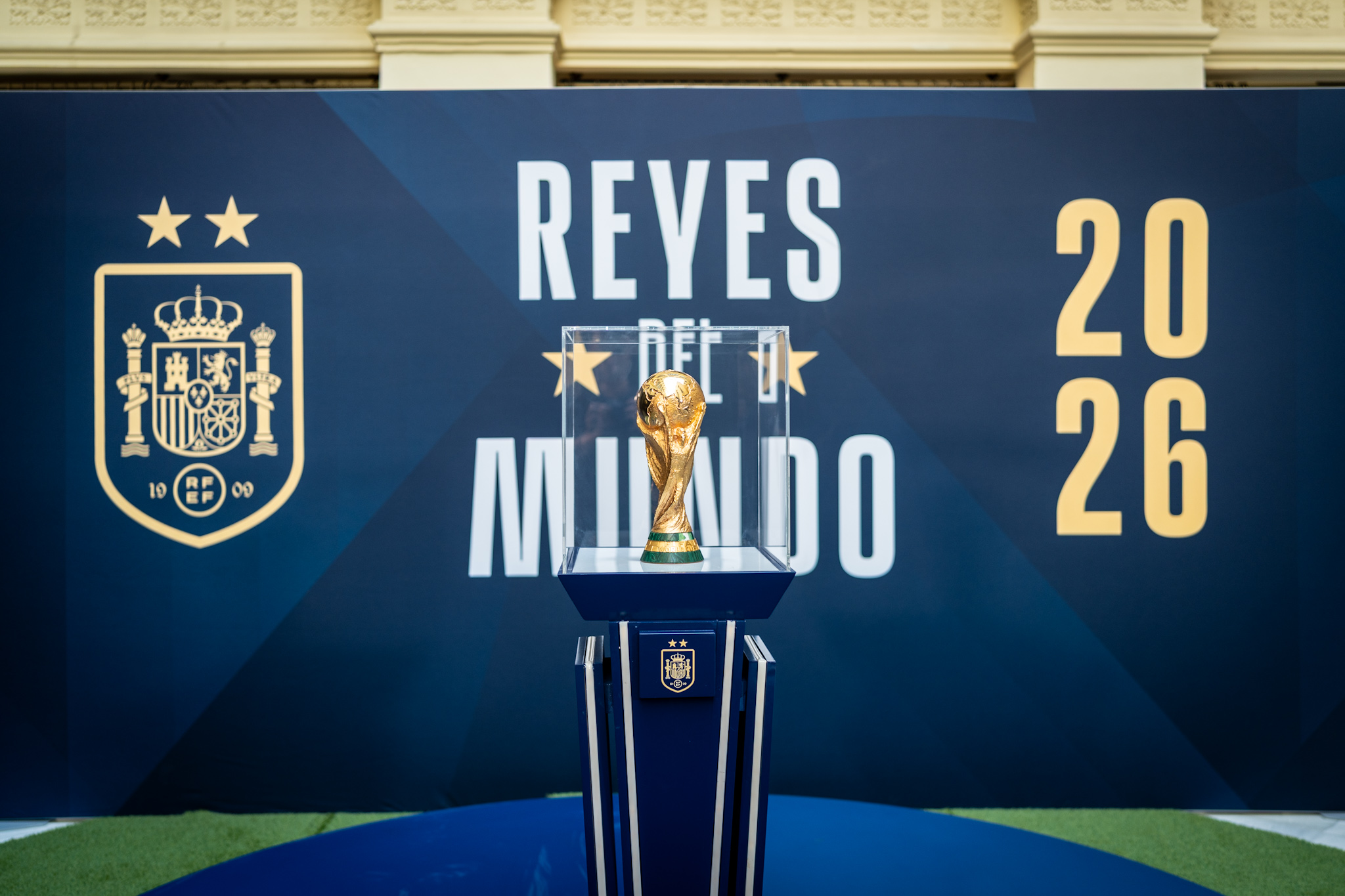 La Copa del Mundo inicia en Málaga su gira por España