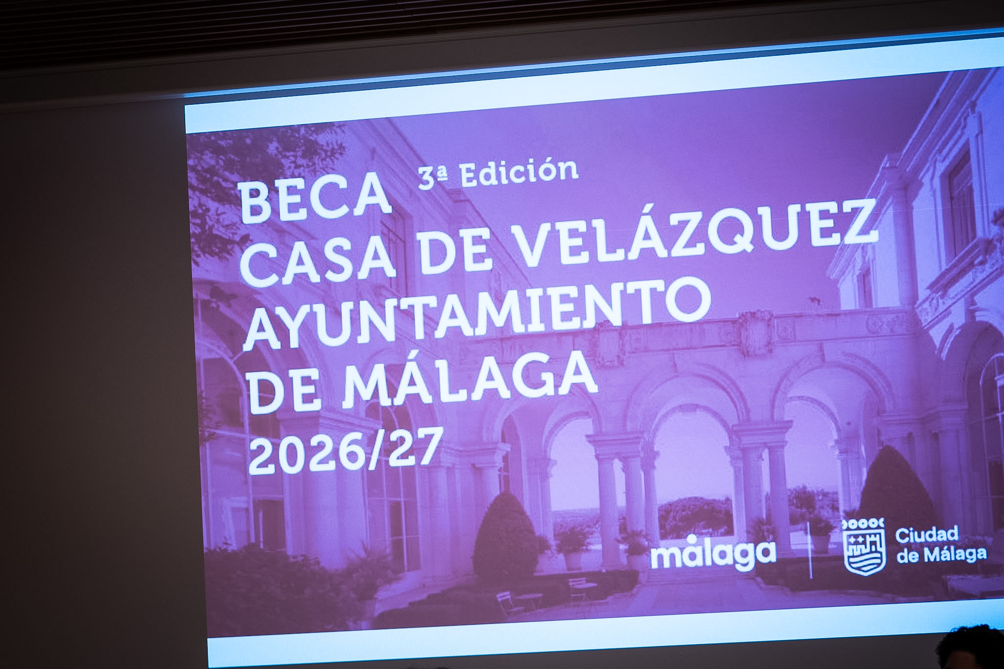 La Beca Casa de Velázquez del Ayuntamiento de Málaga alcanza su tercera edición con el inicio de la
residencia artística de la malagueña Natalia Cardoso