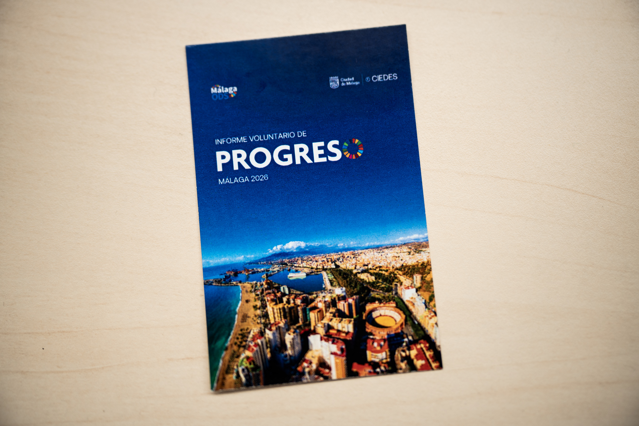 El Ayuntamiento de Málaga y la Fundación CIEDES presentan el Informe Voluntario de Progreso ODS. ...