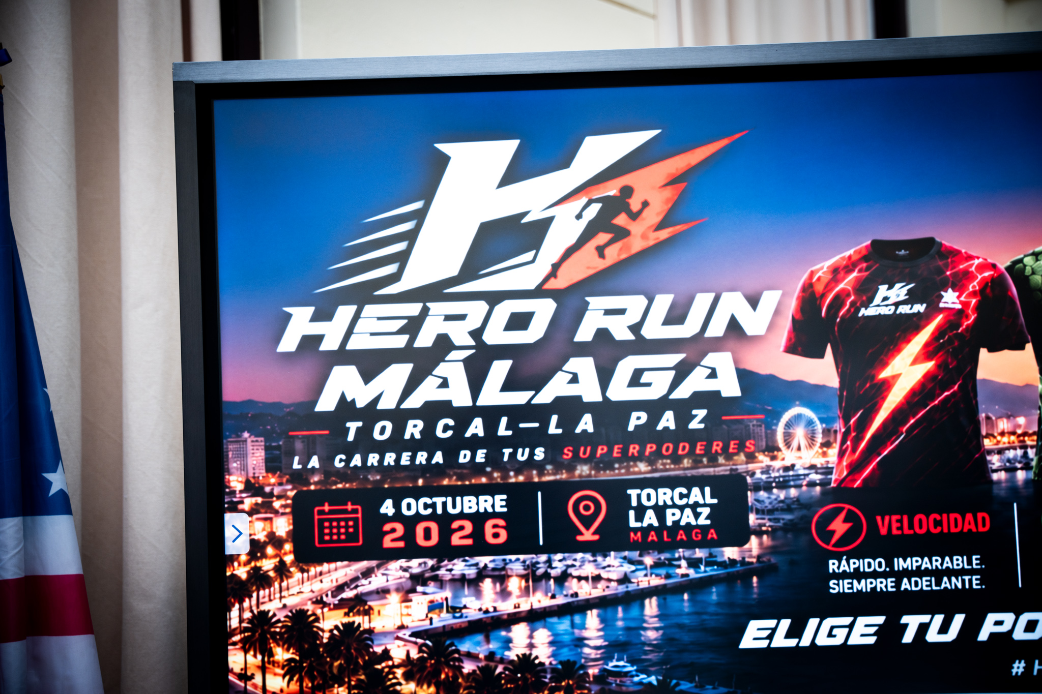 La carrera urbana ‘Hero, Run Málaga El Torcal – La Paz’ se celebra el domingo 4 de octubre y ...