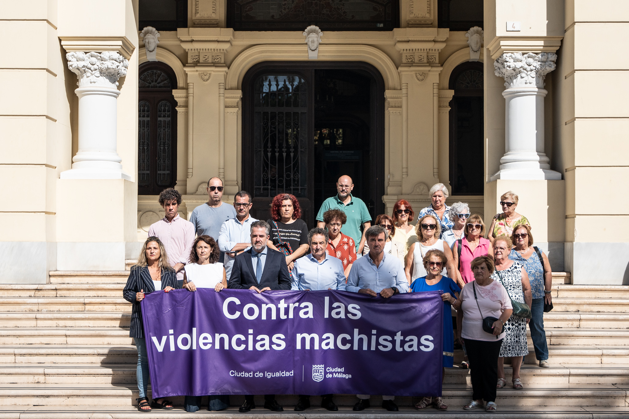 Imagen de los dos minutos de silencio