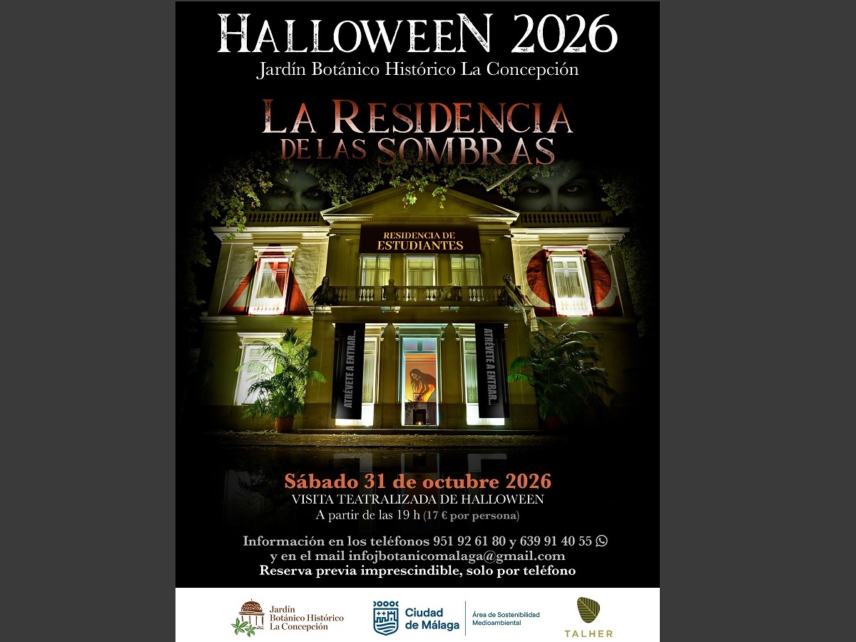 Visita Teatralizada Halloween en La Concepción. 31 octubre