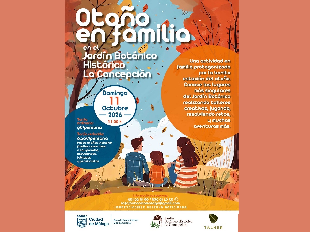 Actividades familiares de otoño en La Concepción. Octubre 2026
