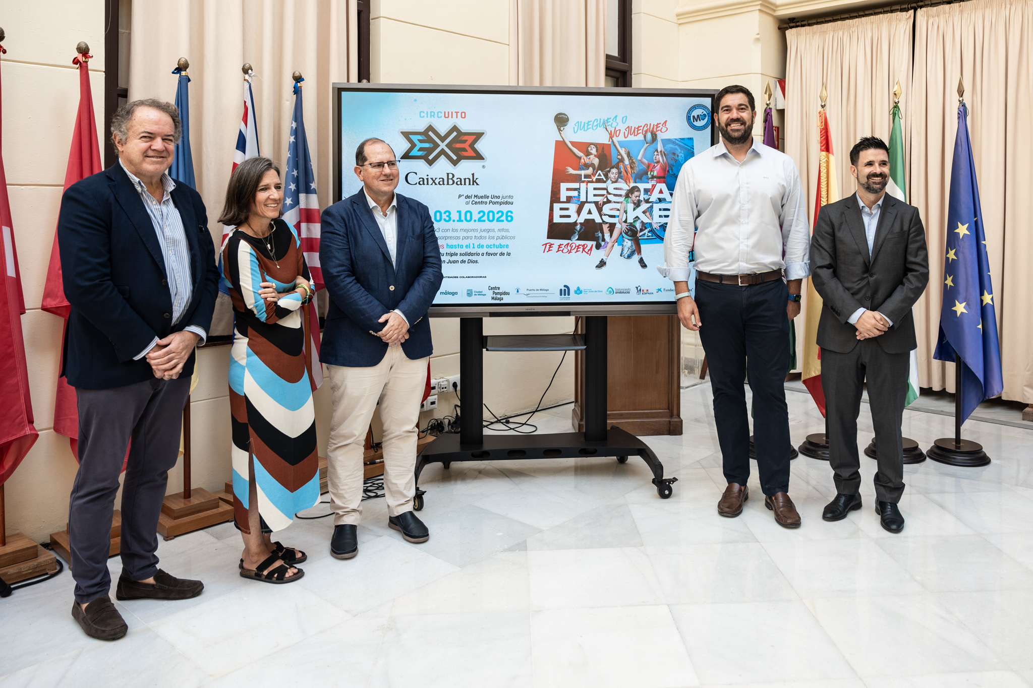 Málaga acoge el sábado 3 de octubre una jornada de fiesta alrededor del baloncesto para cerrar ...