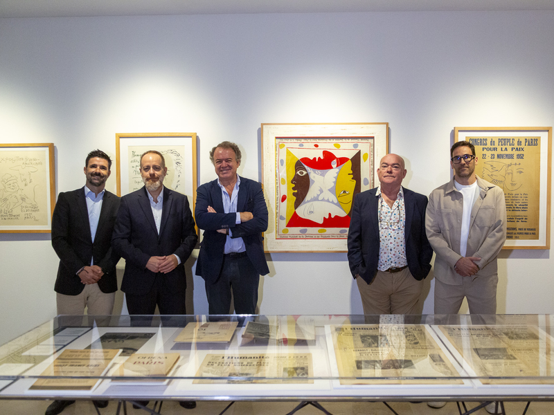 EL MUSEO CASA NATAL MUESTRA LA IMPLICACIÓN DIRECTA DE PICASSO EN LA ACCIÓN POLÍTICA INTERNACIONAL