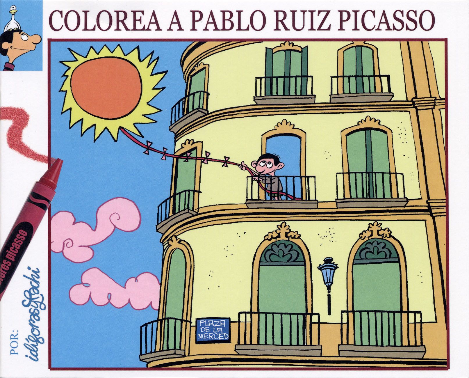 COLOREA A PABLO RUIZ PICASSO