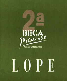 2ª BECA PICASSO PARA LAS ARTES PLÁSTICAS (LOPE)